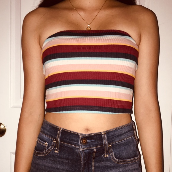 Striped tube top - Picture 2 of 3